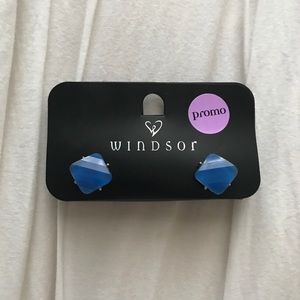 Cobalt blue earrings